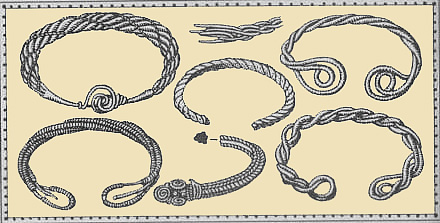 Витые и плетеные браслеты