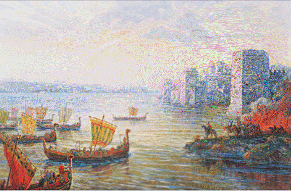 Морской поход русов на Царьград в 626 г.