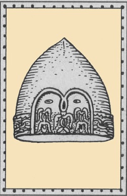Позолоченный шлем из Немии. XI век